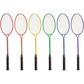 Champion Sports All Steel Shaft and Frame Badminton Racket,Red in Kuwait