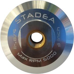 Stadea ABP102Q وسادة دعم بخطاف وحلقة مقاس 4 بوصات مع دعامة صلبة من الألومنيوم، 5/8 بوصة 11 شجرة نحاسية in Kuwait