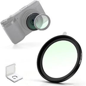 UV Protection Filter for Ricoh GR III GR III HDF GR IIIx GR IIIx HDF GR II GR3 GR3x GR3 HDF GR3x HDF GR2,19 Layers Mulit-Coated Ultra Slim UV Ultra Violet Filter Includes Filter Case in Kuwait