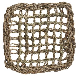 Super Bird Creations SB50006 Seagrass Mat for Cage Decor, Pet Enrichment and Boredom Relief - Versatile Toy-Making Base - Ideal for Parrots - Small to Large Birds & Reptiles - 12"x14" (3 Pack) in Kuwait