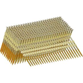 21 Degree Framing Nails 1000- Count, 3-1/2-Inch x .131" Ring Shank, Full Round Head EG Galvanized, for Pneumatic Electric 20 to 22 Degree Framing Nailer in Kuwait