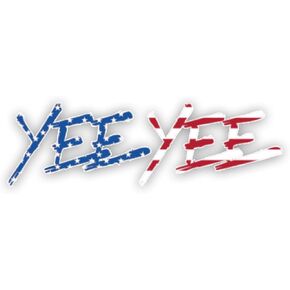 Merica Decal - Great for Car/Truck/ 8 x 2 inches in Kuwait