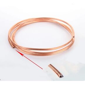 Refrigeration TubingThin Copper Tube, 1/16" OD X 1/32" ID X 9.8 FT Soft Coil Copper Tubing (1/16" OD X 1/32" ID X 9.8 FT) in Kuwait