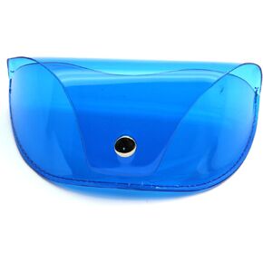Protective Hard or semi hard Shell Glasses Case w/Microfiber Cleaning Cloth - Choose Your size A (Large Size B: Glitter w/Wristlet A) in Kuwait