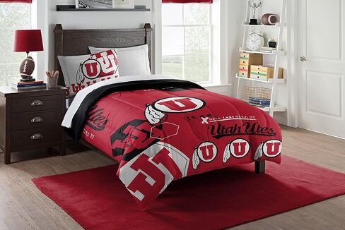 طقم لحاف وشام من Northwest NCAA South Florida Bulls، مزدوج، عصري in Kuwait