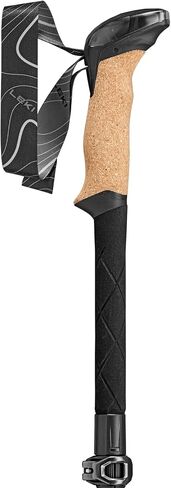 LEKI Black Series FX Carbon Collapsible Lightweight Walking Poles for Trekking & Hiking in Kuwait