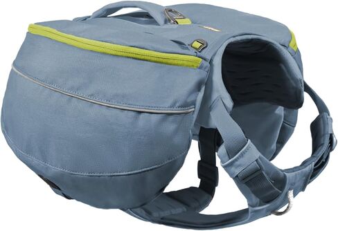 Ruffwear، حقيبة ظهر Palisades للكلاب، حزمة للمشي لمسافات طويلة لعدة أيام مع حقائب سرج وقربات ترطيب، سماق أحمر، كبير/كبير جدًا in Kuwait