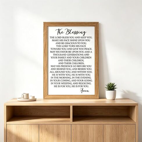 CHDITB The Best Things in Life Framed Wood Sign Plaque(16"×11"), Wooden Wall Table Sign with Scripture Bible Verse Quotes, Vintage Family Sign Housewarming for Home Bedroom Farmhouse Guest Room in Kuwait