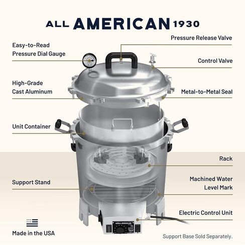 Autoclaves - All American 120V Electric Sterilizer in Kuwait