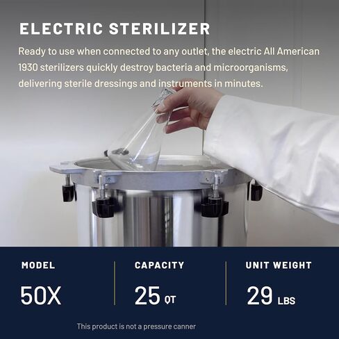 Autoclaves - All American 120V Electric Sterilizer in Kuwait