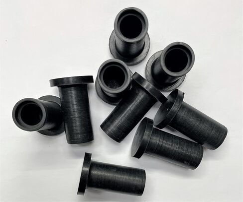 Protection Force Easy Cap For OD 22mm 7/8 Inch (Pack of 5) Ribp Tube Expanded Tube Openning Long Tube Pipe Post End Cover Screw Thread Protectors Elastic Rubber in Kuwait