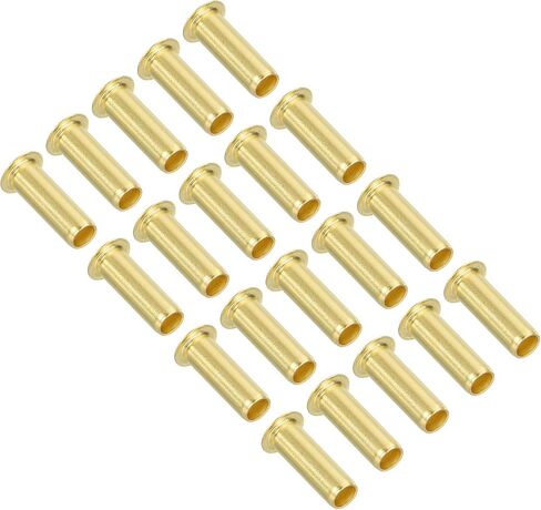 PATIKIL Brass Compression Insert for 5/16" Tube OD, 20 Pack Insert Tube Support Compression Fitting Assortment Kit for Water Oil Air Pipe in Kuwait