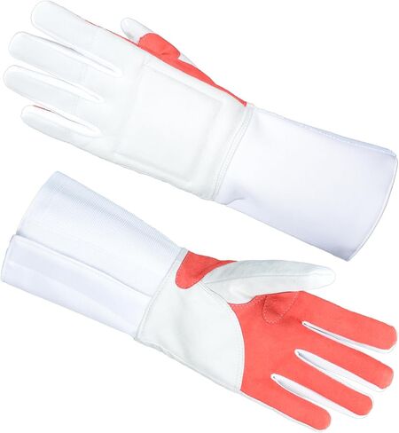 Fencing Gloves - Washable Anti-Skid Fencing Glove - Leather Fencing Gloves for Epee Foil and Sabre in Kuwait