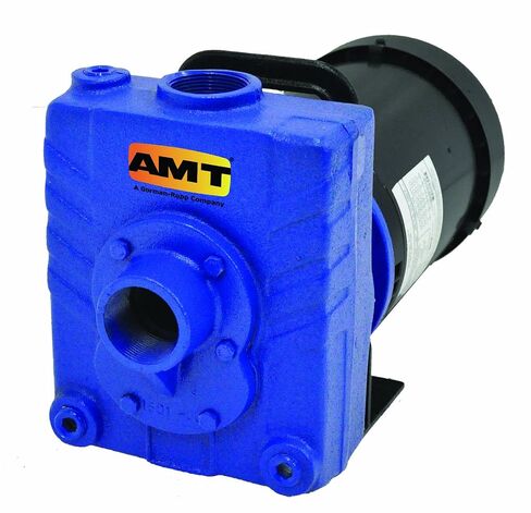 AMT Pump 2821-95 Self-Priming Centrifugal Pump, Cast Iron, 1-1/2 HP, 1 Phase, 115/230V, Curve C, 1-1/2" NPT Female Suction & Discharge Ports in Kuwait
