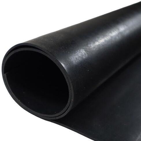 لوح مطاطي EPDM، أسود، 60 أمبير، 0.125 بوصة × 36 بوصة × 48 بوصة in Kuwait