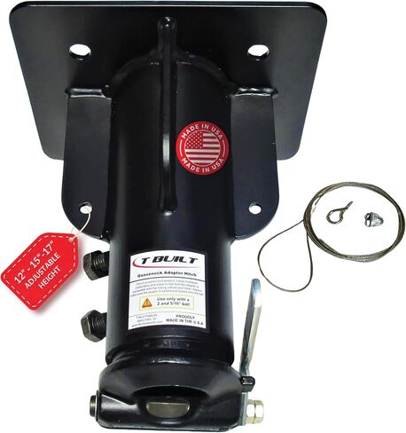 Goose Neck Adapter Hitch 5th Wheel Trailer Remote Release 15" in Kuwait