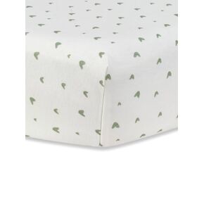 Under The Nile Playpen/Playard Sheet - Pink Dots - Organic Cotton in Kuwait