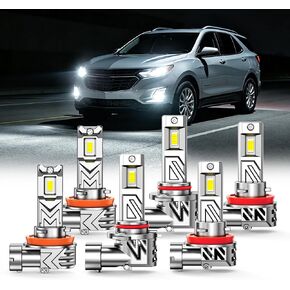 SEALIGHT 880 LED Fog Light Bulbs or DRL, 6000K White, Over 50000 Hours Lifespan, 885 893 899 Fog Light, Super Bright Fog Light Bulbs, Can-bus Error Free, Plug and Play, 360-degree Illumination in Kuwait