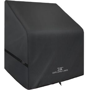 Explore Land Waterproof Boat Center Console Cover Fade Resistant 600D Boat Center Console Cover up to 40"W x 30"D x 44"H in Kuwait