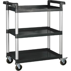 Winco Utility Cart , 32"L x 16-1/8"W x 36-3/4", Gray in Kuwait