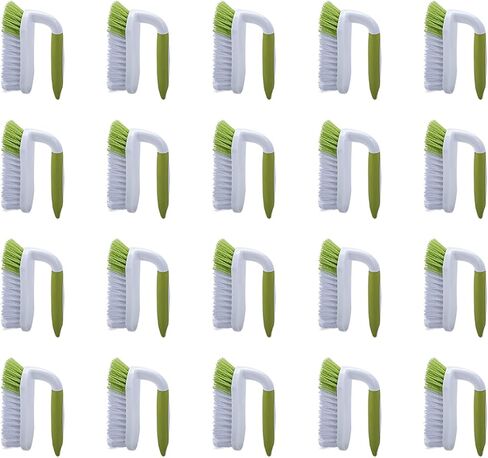 Scrub Brush, Heavy Duty Scrubbing Brushes for Cleaning with Comfortable Grip for Shower, Bathroom, Sink, Kitchen, Bathtub, Floor Cleaning, 2 Pcs in Kuwait