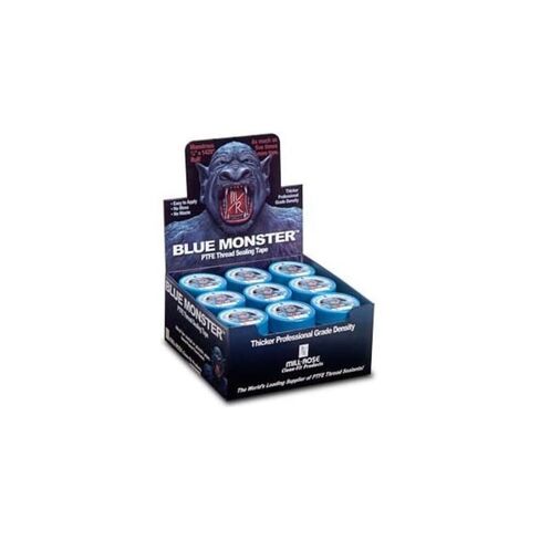 Millrose Blue، 1 بوصة Mill-Rose 70887 Monster PTFE شريط مانع للتسرب، × 1429 بوصة in Kuwait