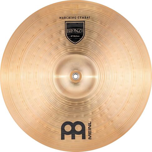 Meinl Cymbals 18 بوصة مجموعة الطلاب مع الأشرطة، B8 برونزية - صنع في ألمانيا - ضمان لمدة عامين، تقليدي (MA-BZ-18M) in Kuwait
