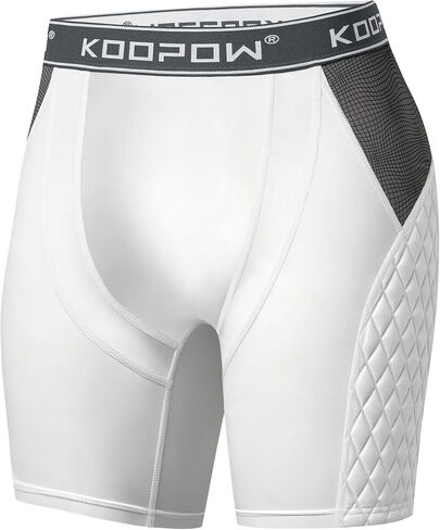 Boys' Sliding Shorts Youth Padded Slider Shorts Sliding Pads with Cup Pocket for Baseball, Football, Lacrosse, Hockey in Kuwait