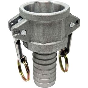 كاميرا Gloxco من الألومنيوم من النوع CR وتركيب الأخدود، 2 بوصة Camlock أنثى × 1-1/2 بوصة خرطوم (CAM-2015-CR-AL) in Kuwait