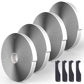 Butyl Seal Putty Tape Grey 1 Inch x 30 Feet(4 Pack),Leak Proof Butal Tape for RV Repair, Window, Boat Sealing, Glass and EDPM Rubber Roof Patching in Kuwait