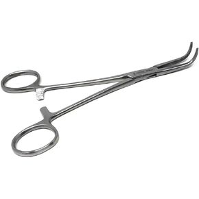 STAINLESS STEEL RIGHT ANGLE MIXTER HEMOSTAT FORCEPS 6" FINE POINT (HTI BRAND) in Kuwait