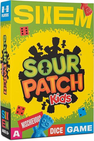 Hootenanny Games SIXEM: The Ultimate Race-to-Win Dice Game – Colorful, Fast-Paced Fun for All Ages, 2-4 Players, Ages 10+ in Kuwait