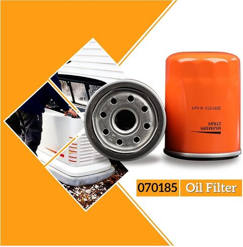 Arpisziv 070185ES فلتر زيت مناسب لمولد Ge-nerac 8kw-24kw 760cc 990cc محركات 90 مللي متر قدرة عالية in Kuwait