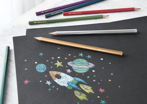 Faber-Castell 201583 Metallic Colour Pencil (Pack of 10) in Kuwait