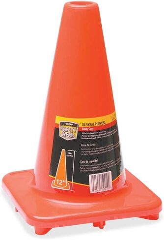 Honeywell Safety Products 28' High Visibility Orange Safety/Traffic Cone Orange in Kuwait