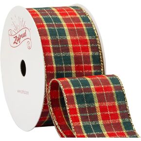 Black & Red Gingham Ribbon Checkered Plaid Ribbon - 3/8 Inch x 10 Yards - Ideal for Gift Wrapping, Crafts and Party Decorations - (#000) in Kuwait
