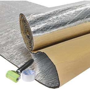 5/8 Inch Thick Heat-Resistant Sound Deadening Mat 15 mm Closed Cell Foam Car Bonnet Heat Noise Insulation Dampening (158" LX39 W) in Kuwait