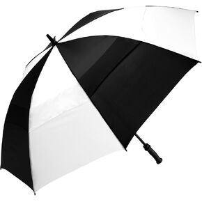 ShedRain Windjammer Vented Auto Open Golf Umbrella, Navy/White in Kuwait