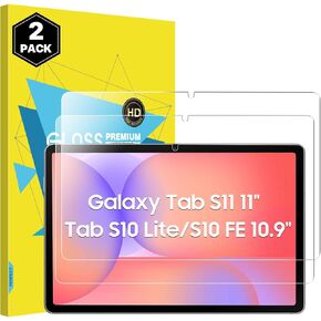 واقي شاشة MoKo مكون من قطعتين لهاتف Samsung Galaxy Tab A11 Plus/A11+ 11 بوصة 2025، زجاج مقسى عالي الدقة لجهاز Galaxy Tab A9 Plus، واقي شاشة صديق للحافظة 9H، طبقة زجاجية رفيعة in Kuwait