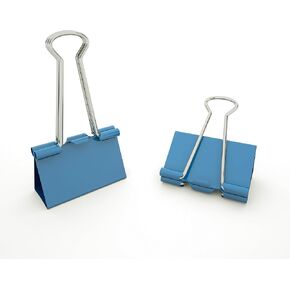 Binder Clips Medium Metal Clamp 1.25 inch / 32 mm (Black, 24-PCS) in Kuwait