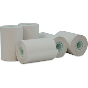Universal UNV35765 4.38 in. x 127 ft. 0.38 in. Core Direct Thermal Print Paper Rolls - White (50/Carton) in Kuwait