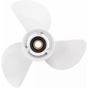 OEM Upgrade 13 5/8 x 13 (15 Spline Tooth) Aluminum Boat Outboard Propeller fit Yamaha Engines 50-130HP OEM Parts No.6E5-45949-00-EL,RH in Kuwait