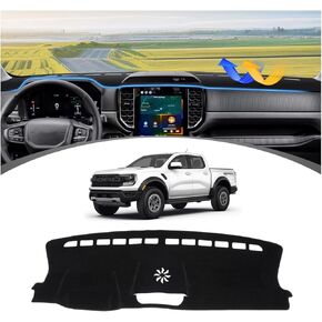FIILINES Dash Cover Compatible with Chevrolet Monte Carlo 1981-1988 Dashboard Mat Passport Accessories Dash Cover Sunshade Nonslip Mesh Protector No Glare in Kuwait