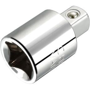 uxcell 1/2 Inch Drive (F) x 3/8 Inch (M) Socket Reducer, Female to Male, Cr-V in Kuwait