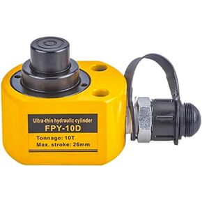 20T 30mm/1.2" Stroke Hydraulic Cylinder Low Profile Jack Multi-Section Ram Jack Lifting Cylinder for Machinery Ship Bridge Construction in Kuwait