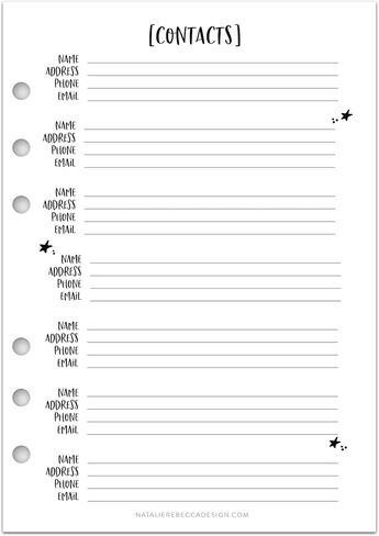 Monthly Tabbed Dividers for A5 Planners, fits Filofax, Kikki K, InkWell Press, Carpe Diem Planners, 6 Ring binder, 5.8" x 8.3" Modern (Planner Not Included) in Kuwait