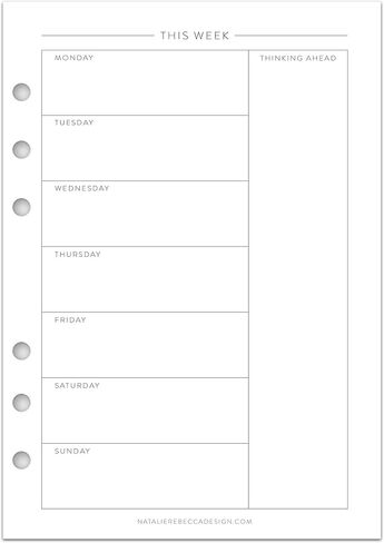 Monthly Tabbed Dividers for A5 Planners, fits Filofax, Kikki K, InkWell Press, Carpe Diem Planners, 6 Ring binder, 5.8" x 8.3" Modern (Planner Not Included) in Kuwait