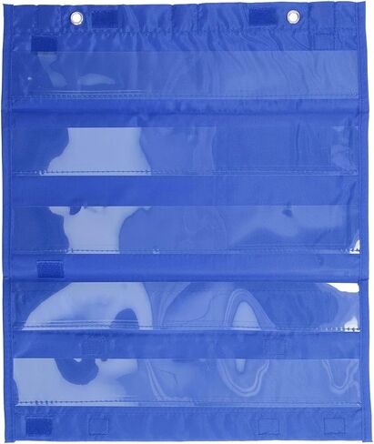 Magnetic Pocket Chart,Mini Double Sided Pocket Charts for Teachers (Blue) in Kuwait
