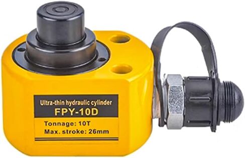 20T 30mm/1.2" Stroke Hydraulic Cylinder Low Profile Jack Multi-Section Ram Jack Lifting Cylinder for Machinery Ship Bridge Construction in Kuwait
