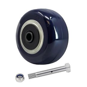 4" x 2" Caster Wheels, Premium Polyurethane on Polypropylene, Double Precision Ball Bearings-1/2 Bore, Heavy Duty Caster Wheel-600 lbs Capacity（50 Pack） in Kuwait